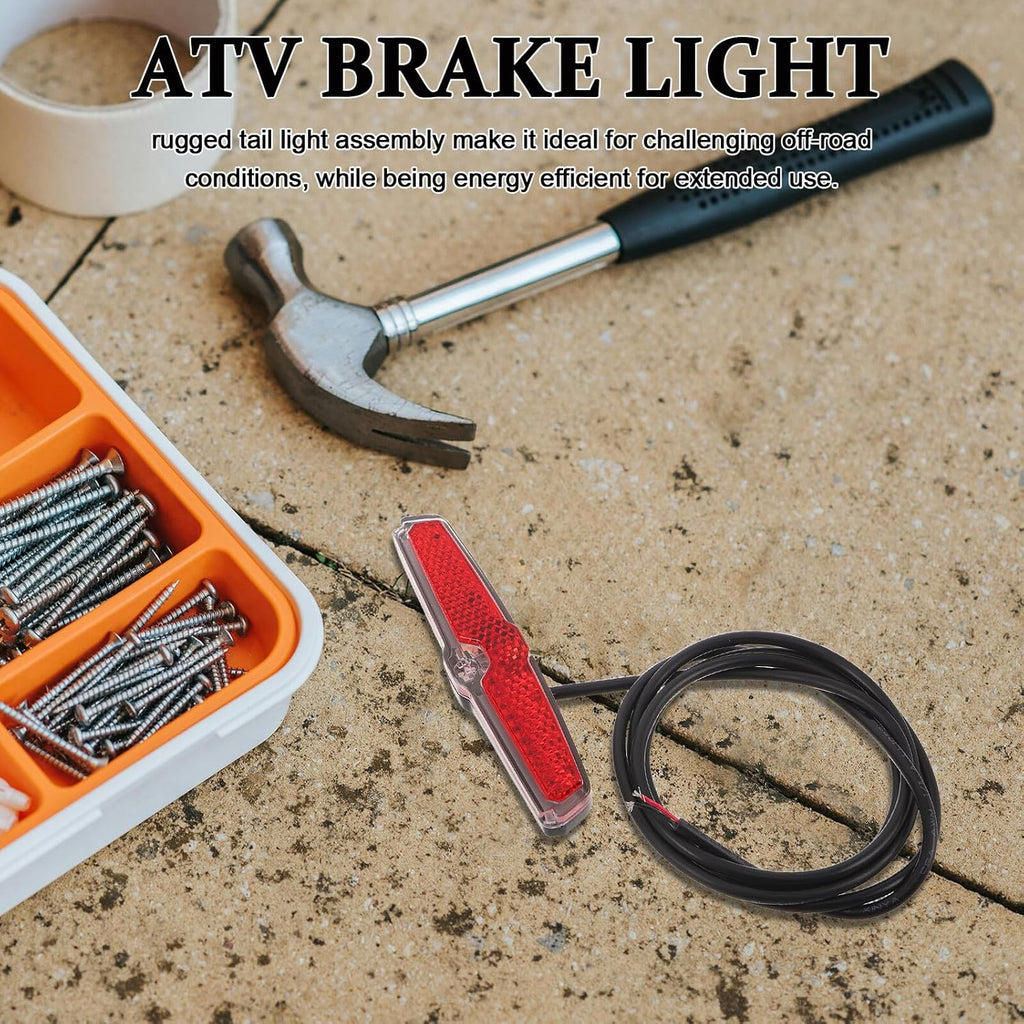 NUOBESTY Waterproof LED Rear Tail Brake Light for Talaria Mx5 Atv Offroad Motorcycle Rear Tail Light