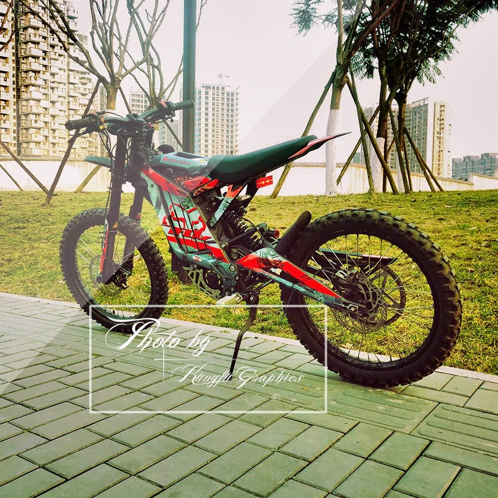 Personnalisée en Vinyle Graphique Kit pour Sur-Ron Light Bee X with DNM Fork 2017-2024 Off-road Motorcycle Dirt Bike, SRX17N029-KO