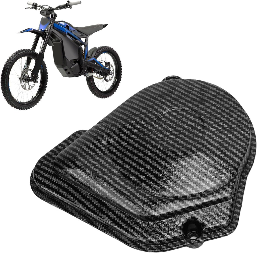 Acouto Motorcycle Engine Clutch Cover, ABS Carbon Fiber Style Engine Protective Cover, Heat Proof Impact Guard 3 in 1 for Talaria Sting X3 MX3 MX4 MX5 Trail Street Riders