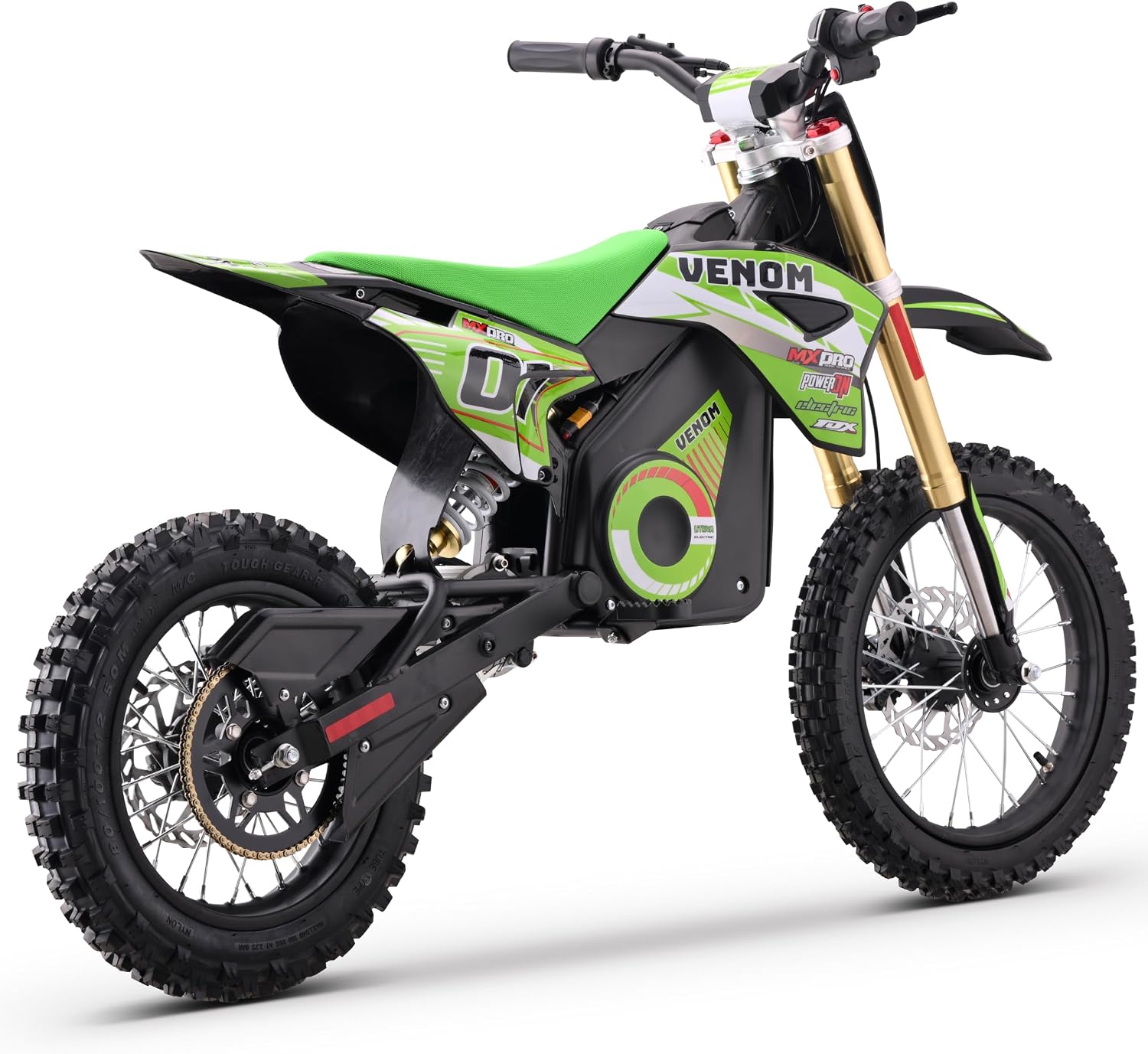 Venom 1600W Electric Dirt Bike | 48V Lithium Battery | Fully Automatic | Off-Road Ride for Teens & Adults | Venom Motorsports Canada