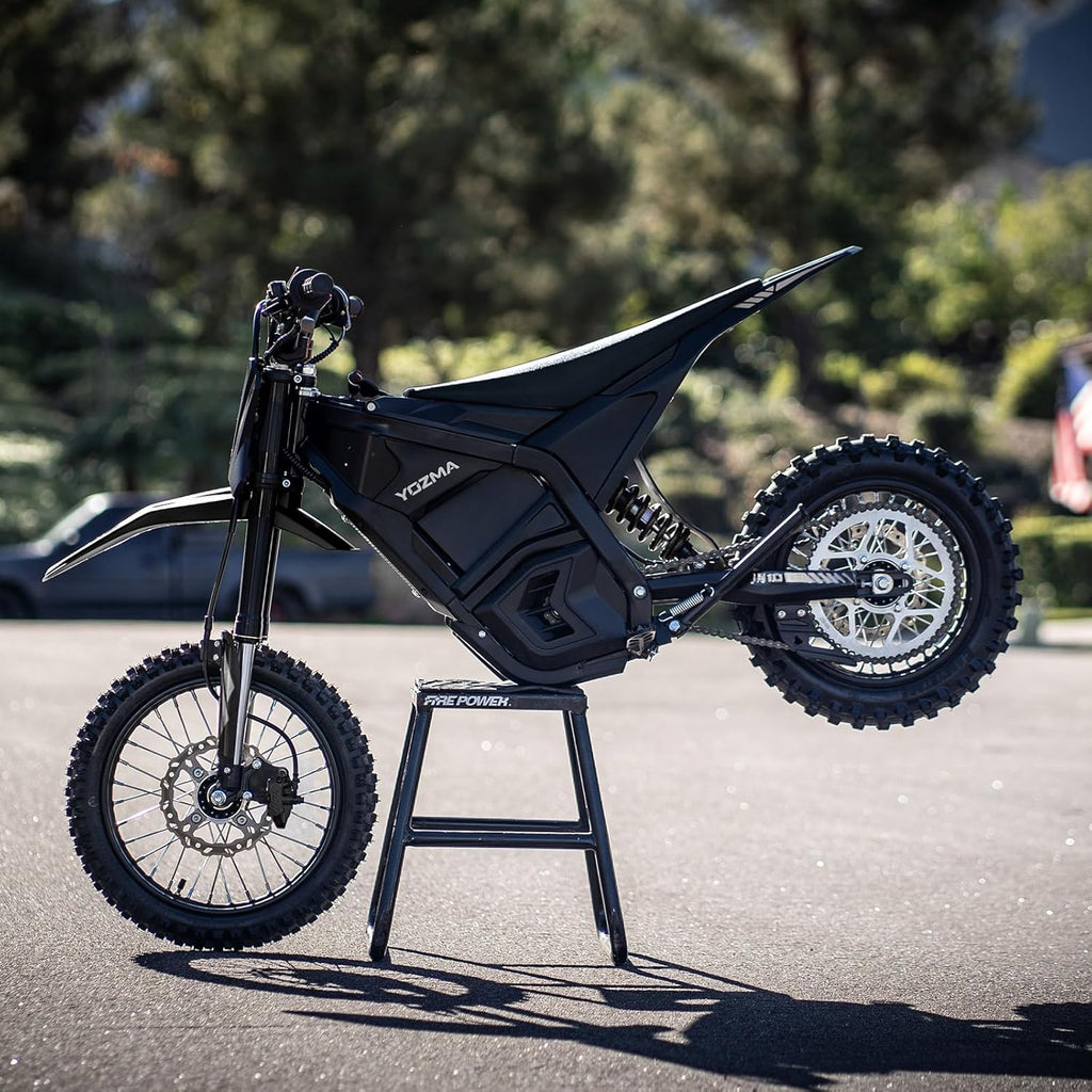 Yozma IN10 Electric Dirt Bike, 2600W 64.4km/h Electric Motorcycle with 48V/23AH Battery Ebike, Full Hydraulic Brakes and Suspensions Mountain Off-Road E Dirt Bike