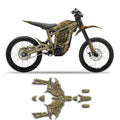 Decal Kit for Talaria Dirt Bike Sting R （with Front Plate, Talaria Fork）, Black White, TLSTR4023N023-KOR