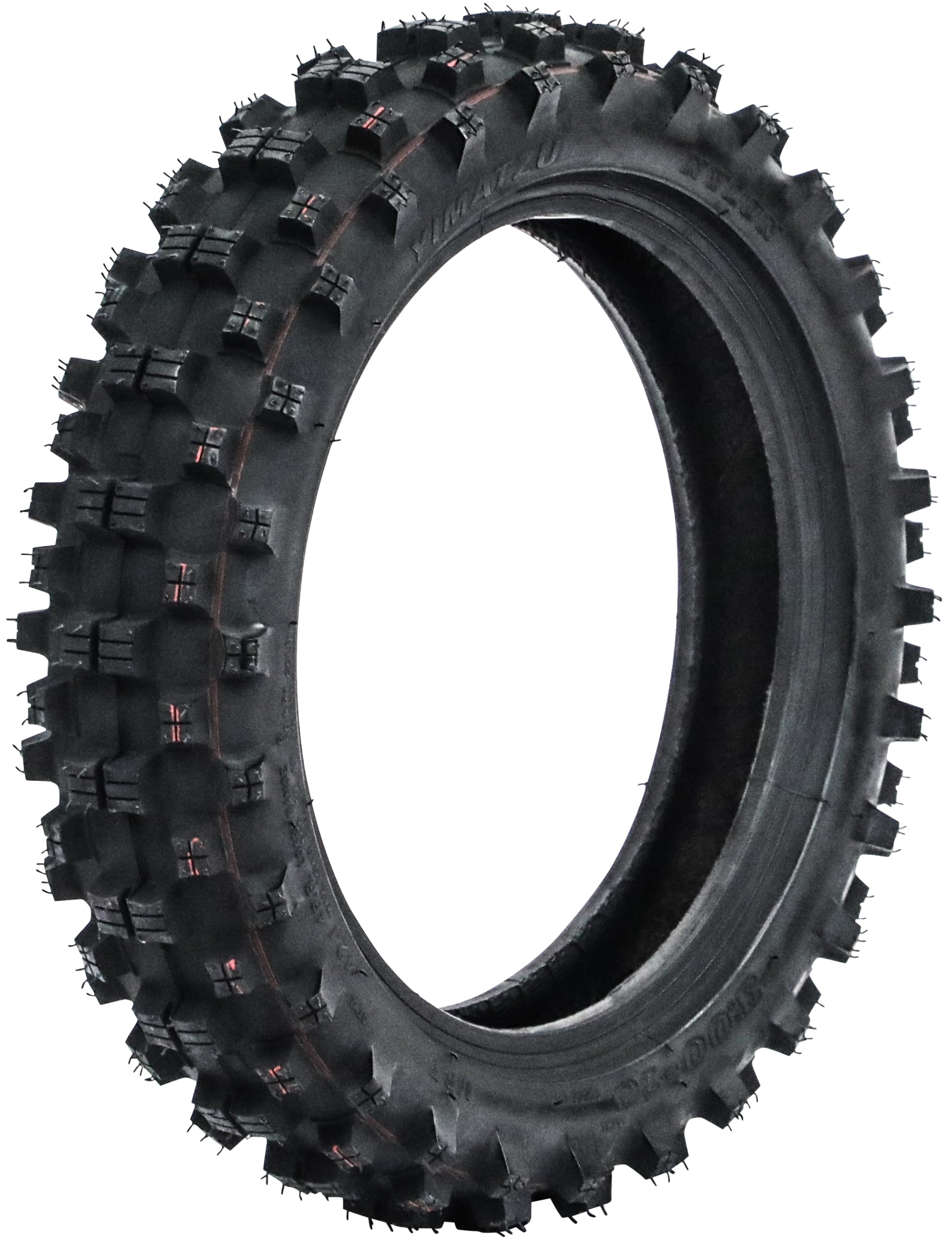 90/100-14 Rear MX Tire and TR4 Tube – 6PR Knobby Tire for MX & Off-Road – Intermediate Terrain – Rear Wheel