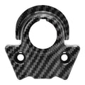 Carbon Fiber Pattern Motorcycle Central Control Decorative Cover Ignition Key Switch Trim Replacement with Easy Installation for Talaria Sting X3 MX3 MX4 MX5